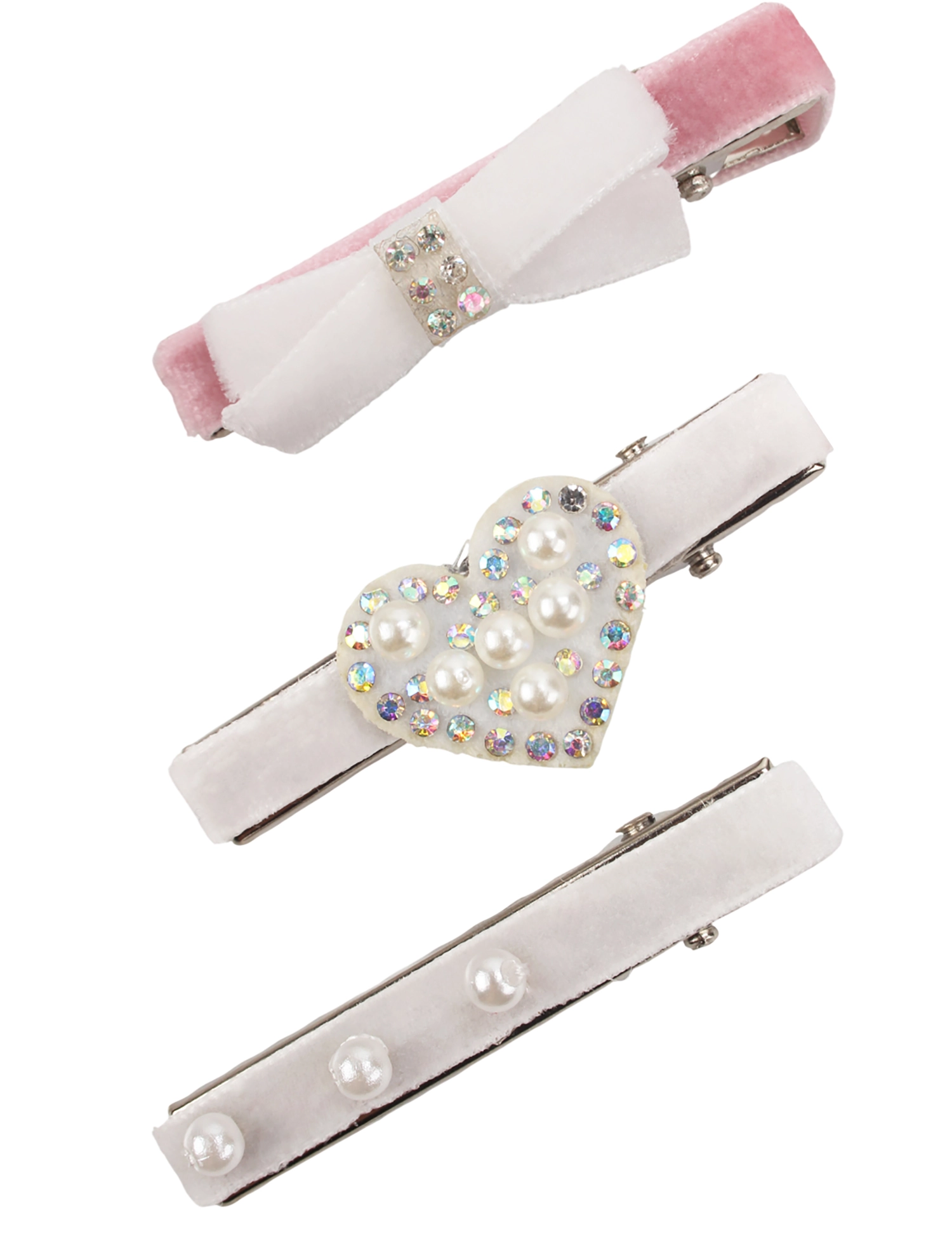 

Заколка Junefee, Белый, 3096513