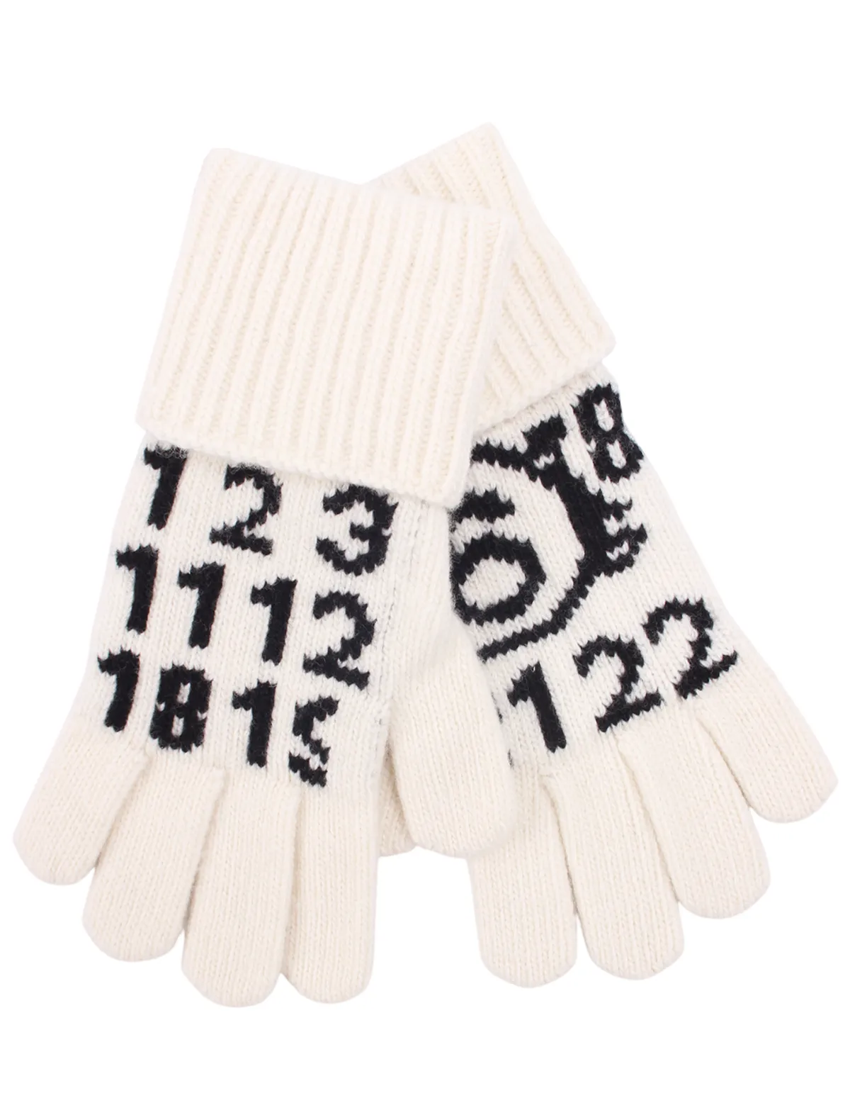 

Перчатки MM6 Maison Margiela, Белый, 2883207