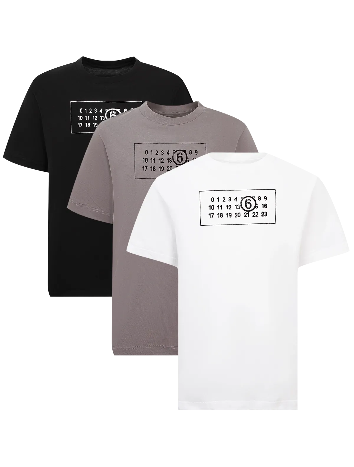 

Футболка MM6 Maison Margiela, Черный, 2883164