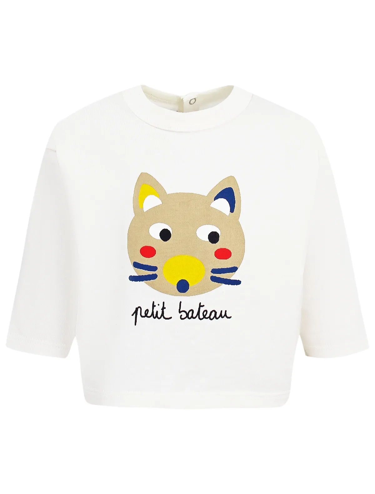 

Лонгслив PETIT BATEAU, Белый, 3052764