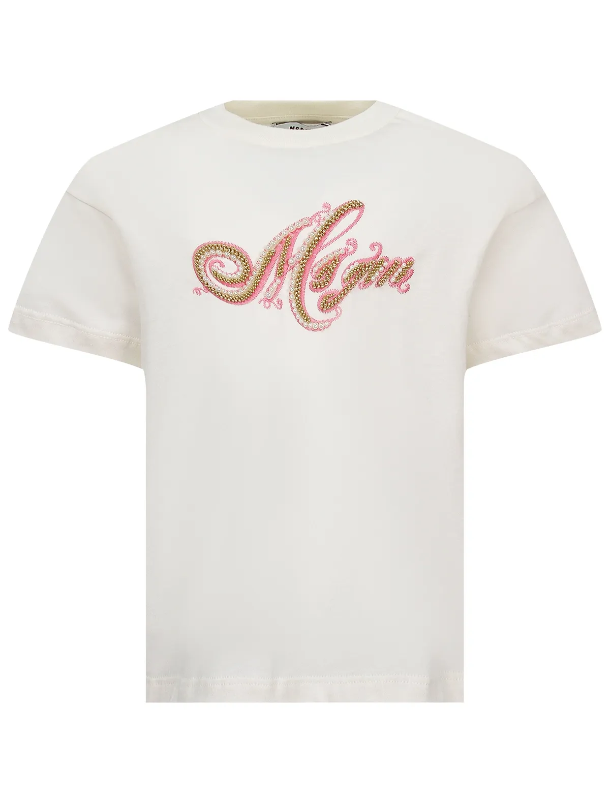 

Футболка MSGM, Бежевый, 2893688