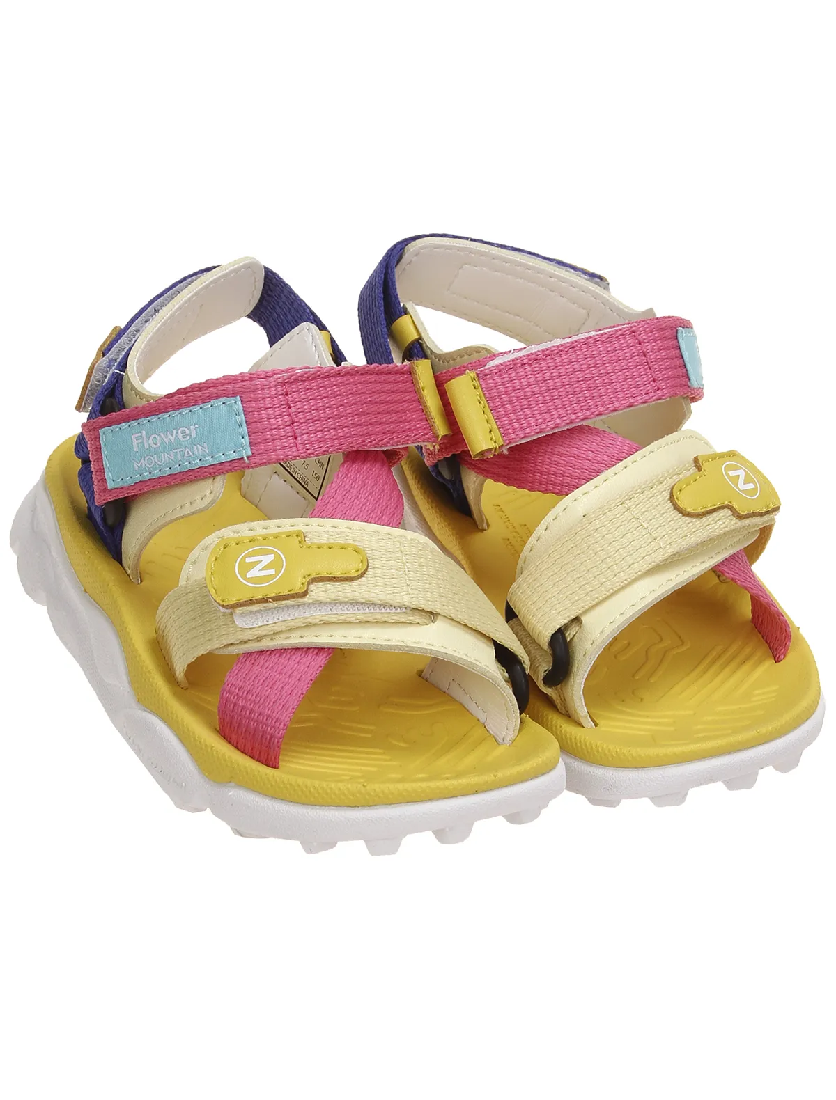 

Сандалии Flower Mountain by Naturino, Желтый, 2534284