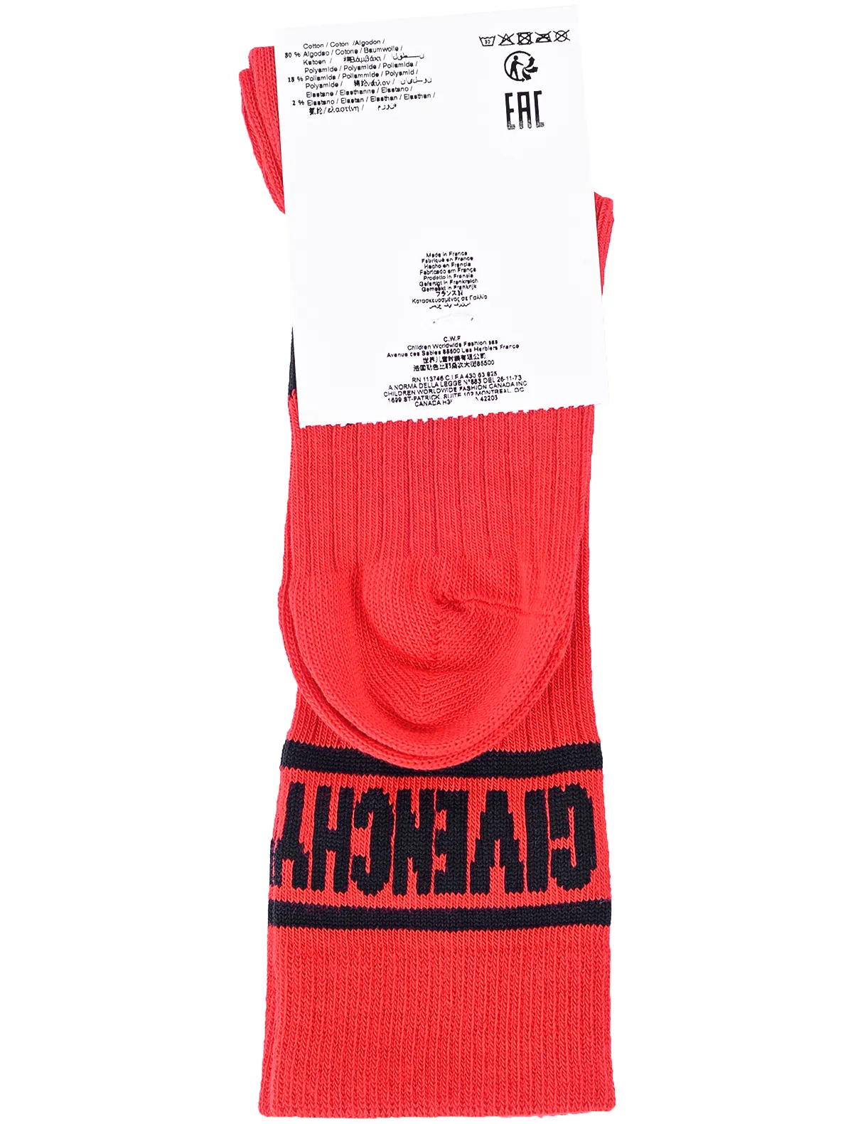 

Носки GIVENCHY, Красный, 1909356