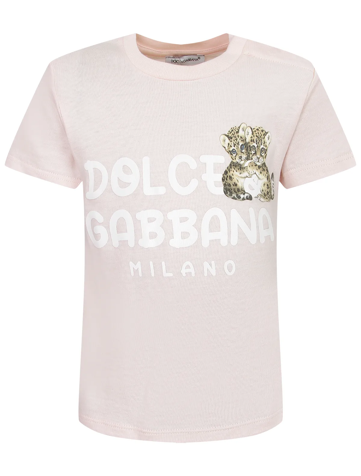 

Футболка Dolce & Gabbana, Розовый, 2653479