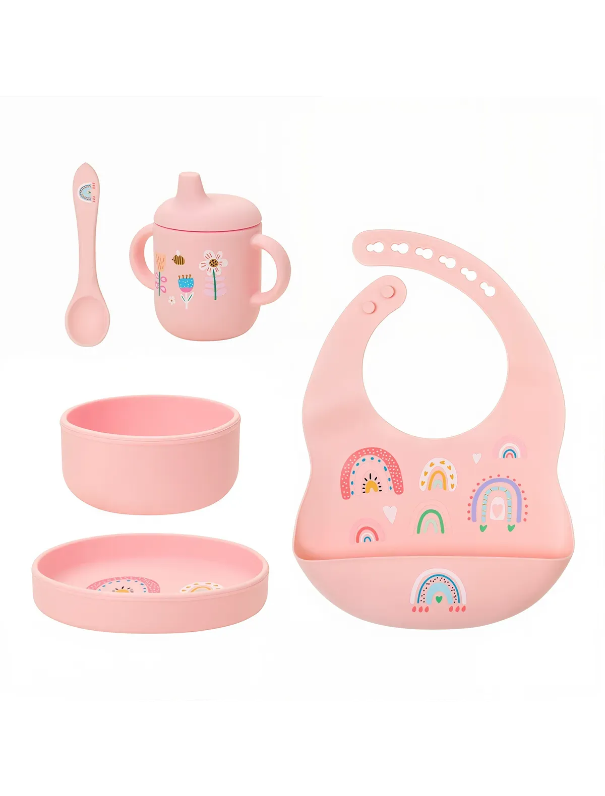 

Набор посуды LUKNO, Розовый, 3054832