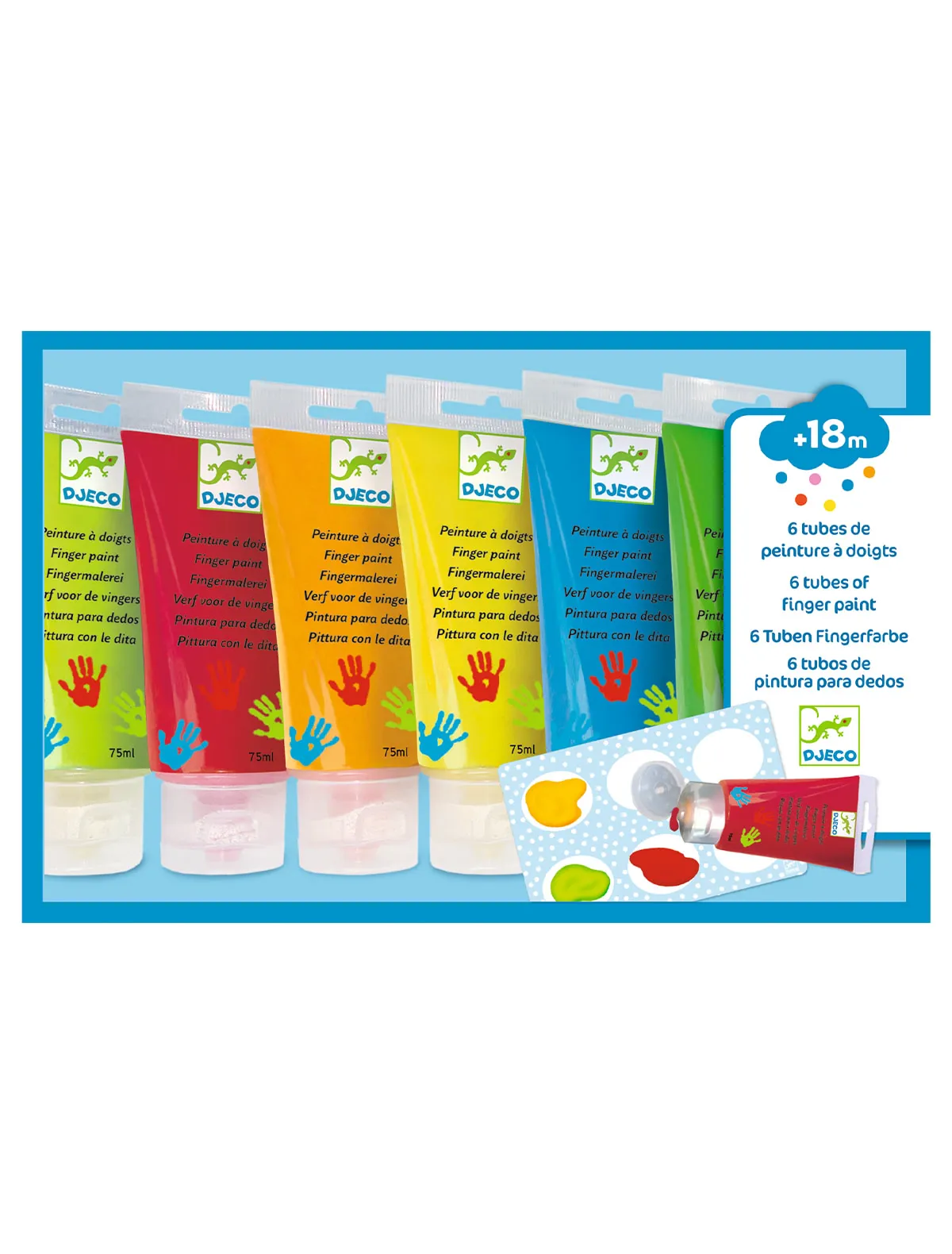 

Краски DJECO, Разноцветный, 2700282