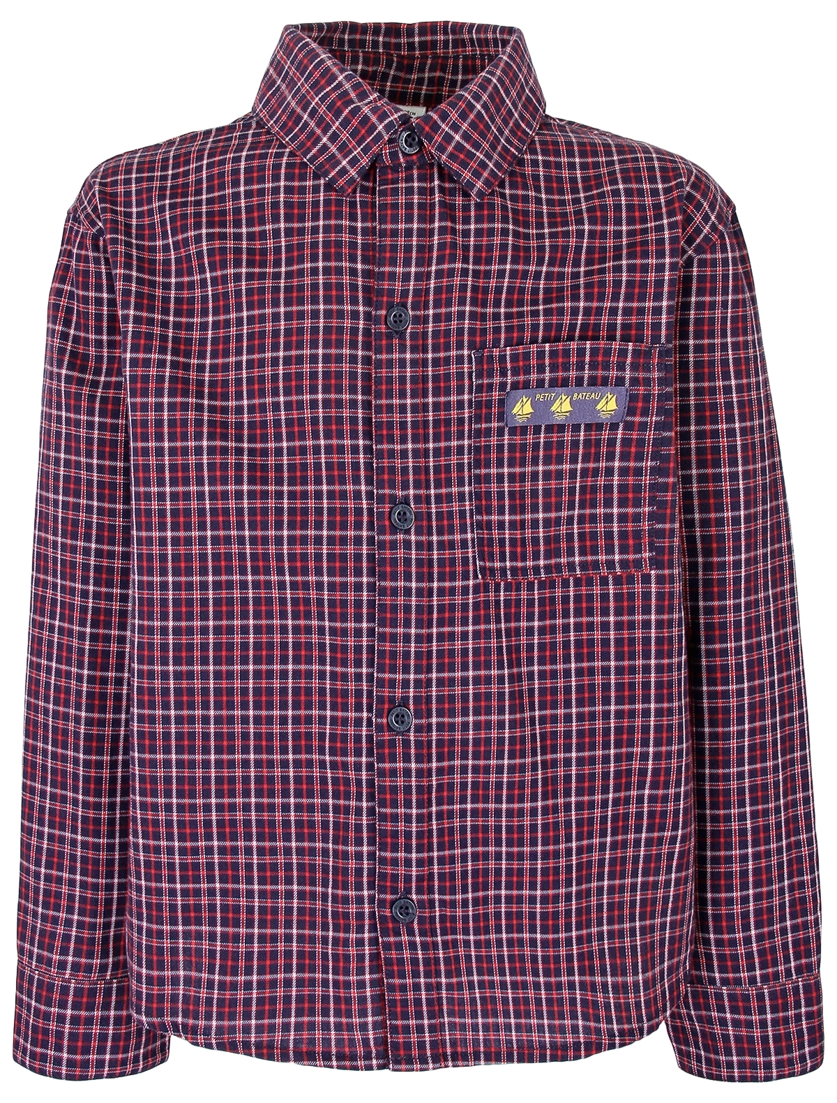 

Рубашка PETIT BATEAU, Красный, 3094814