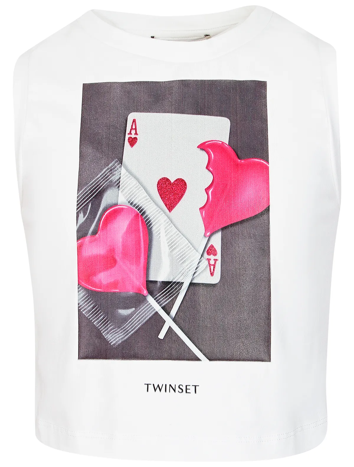 

Топ TWINSET, Белый, 2680508