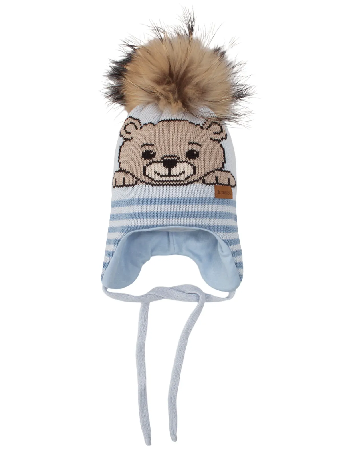 

Шапка Il Trenino, Голубой, 2716798