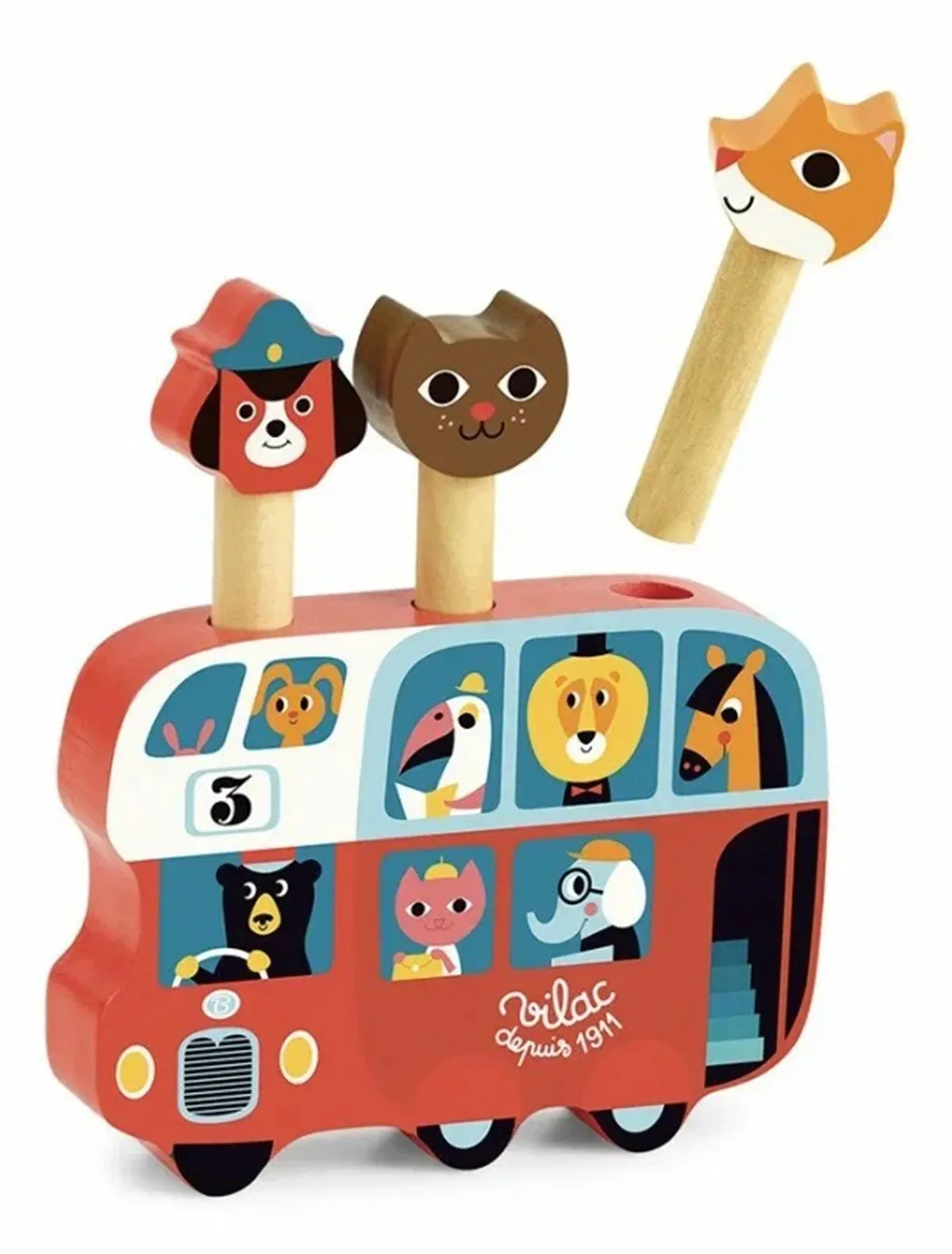 

Игрушка Vilac, Разноцветный, 2397684