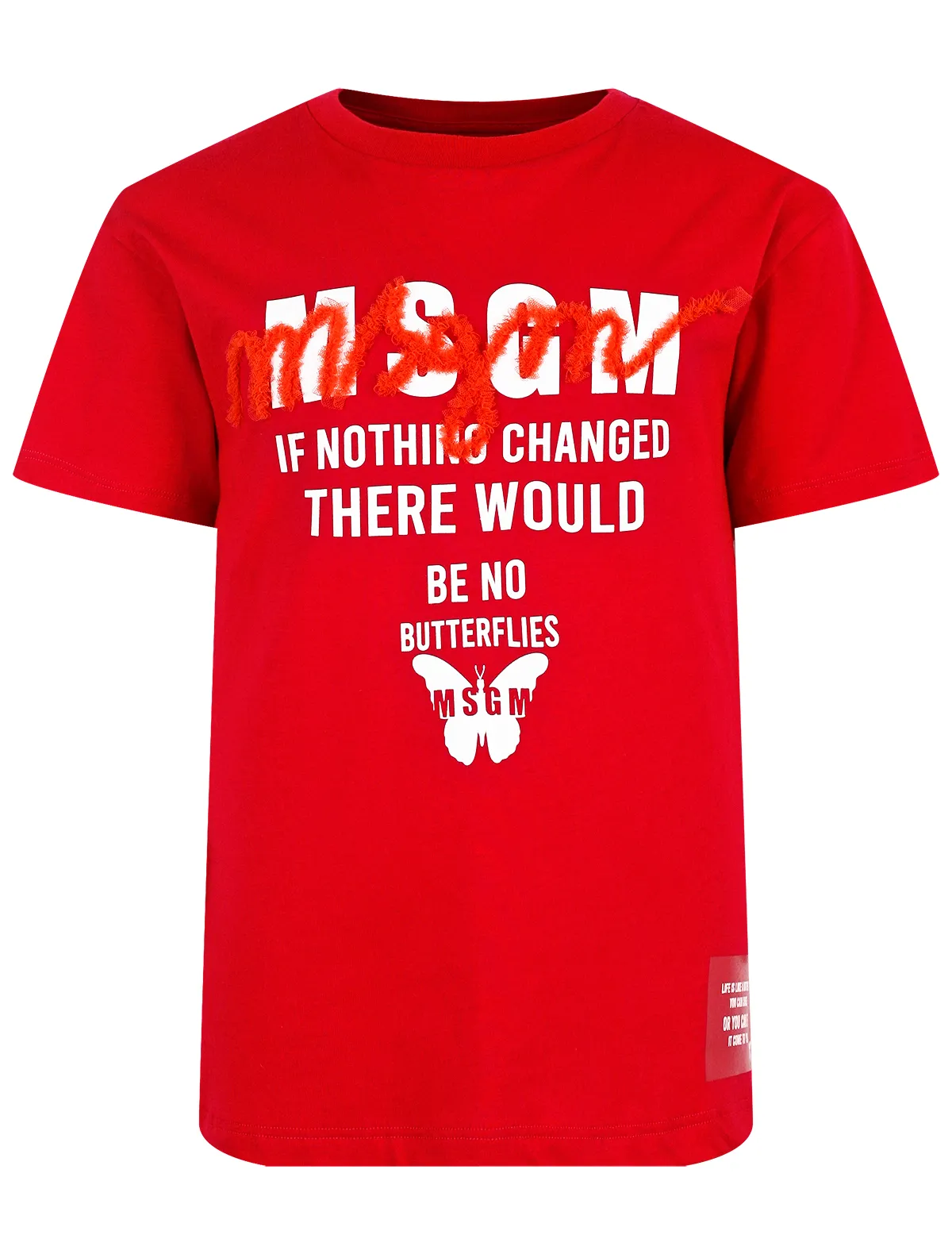 

Футболка MSGM, Розовый, 2598099