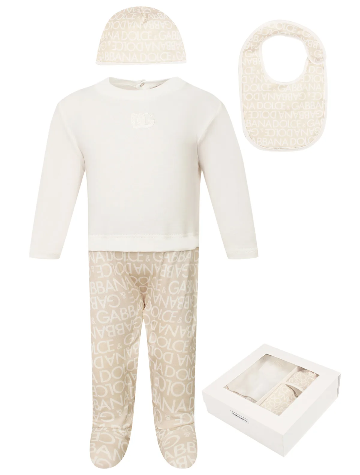 

Комплект из 3 шт. Dolce & Gabbana, Белый, 2662575