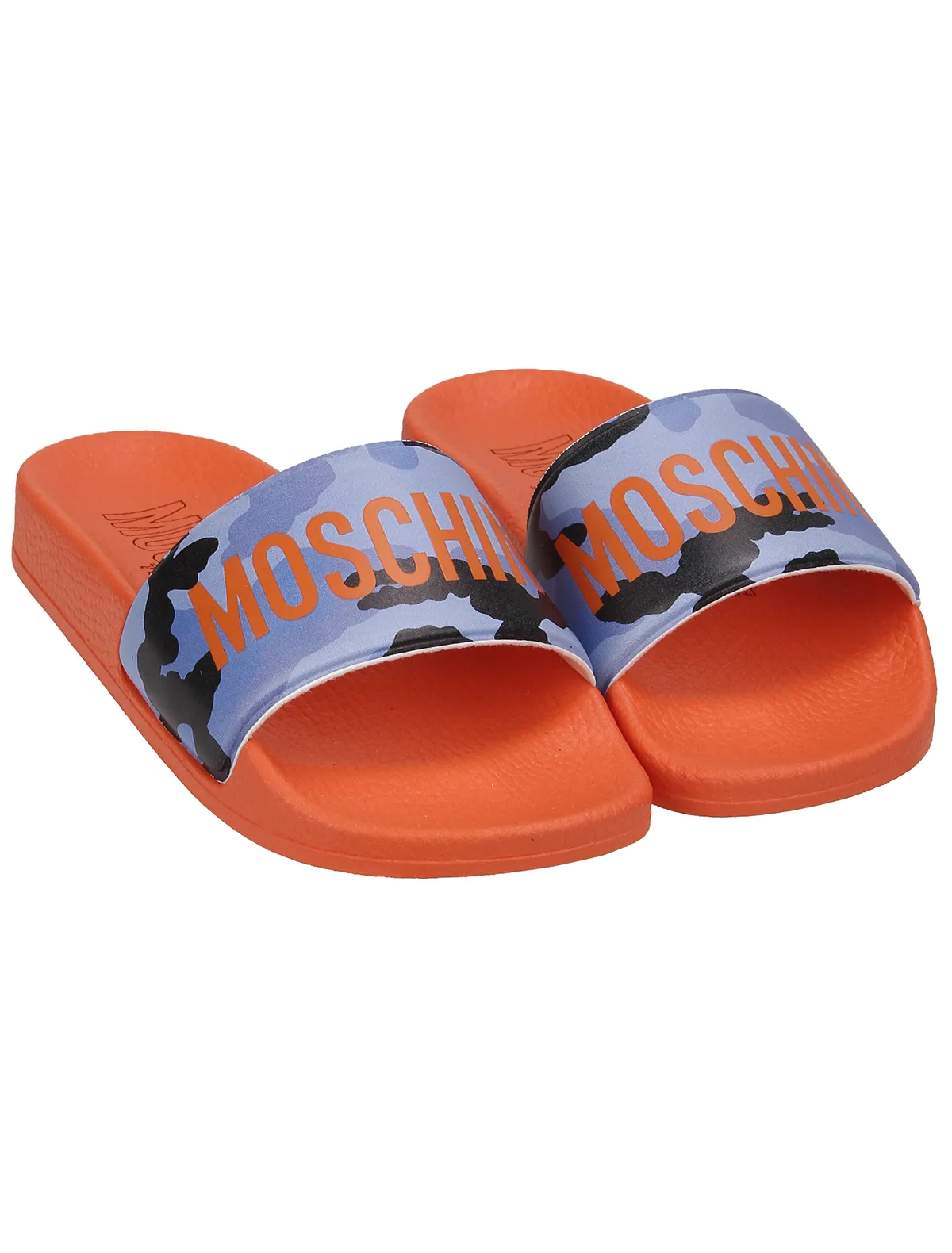 

Шлепанцы пляжные Moschino, Синий, 2656289