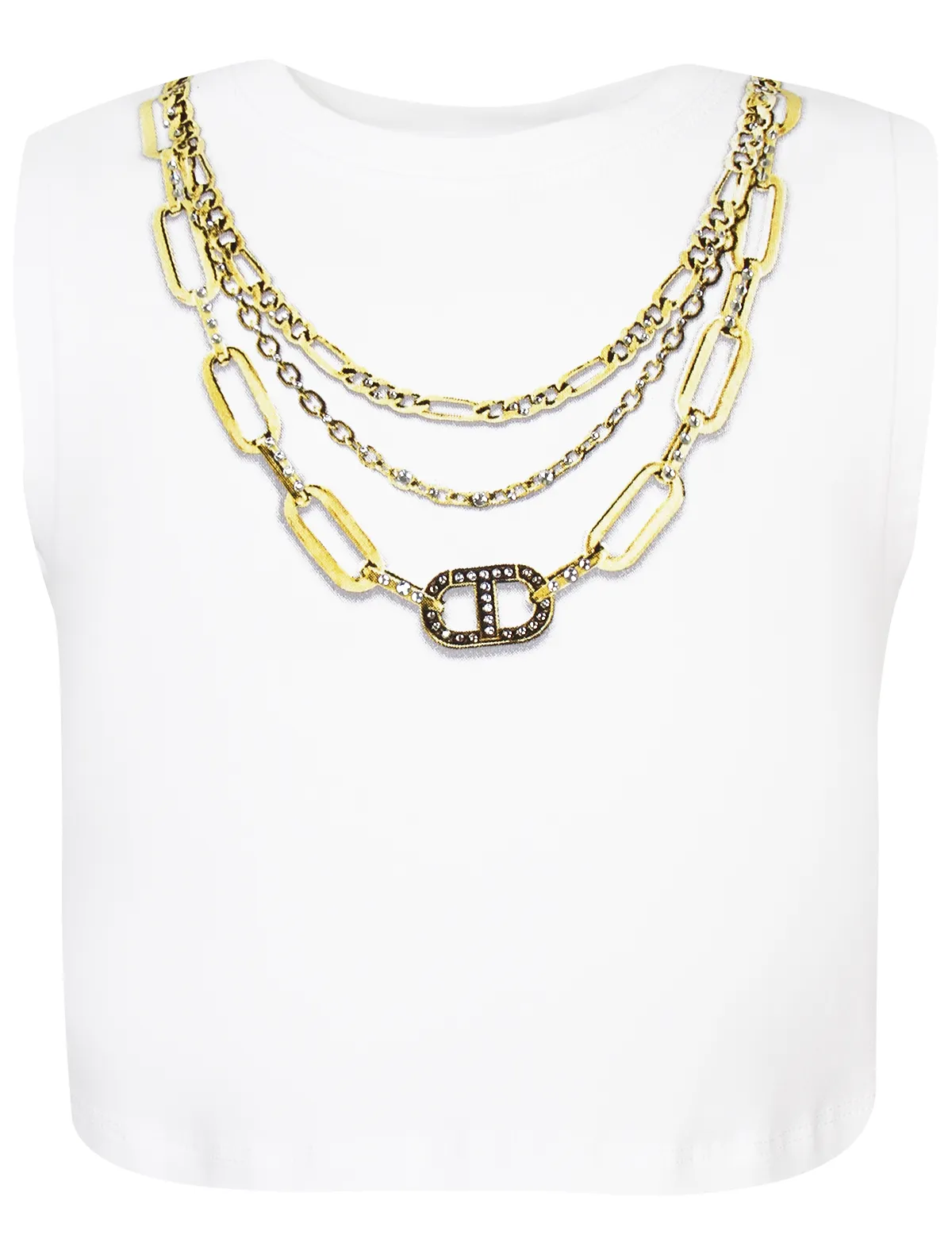 

Топ TWINSET, Белый, 2768252