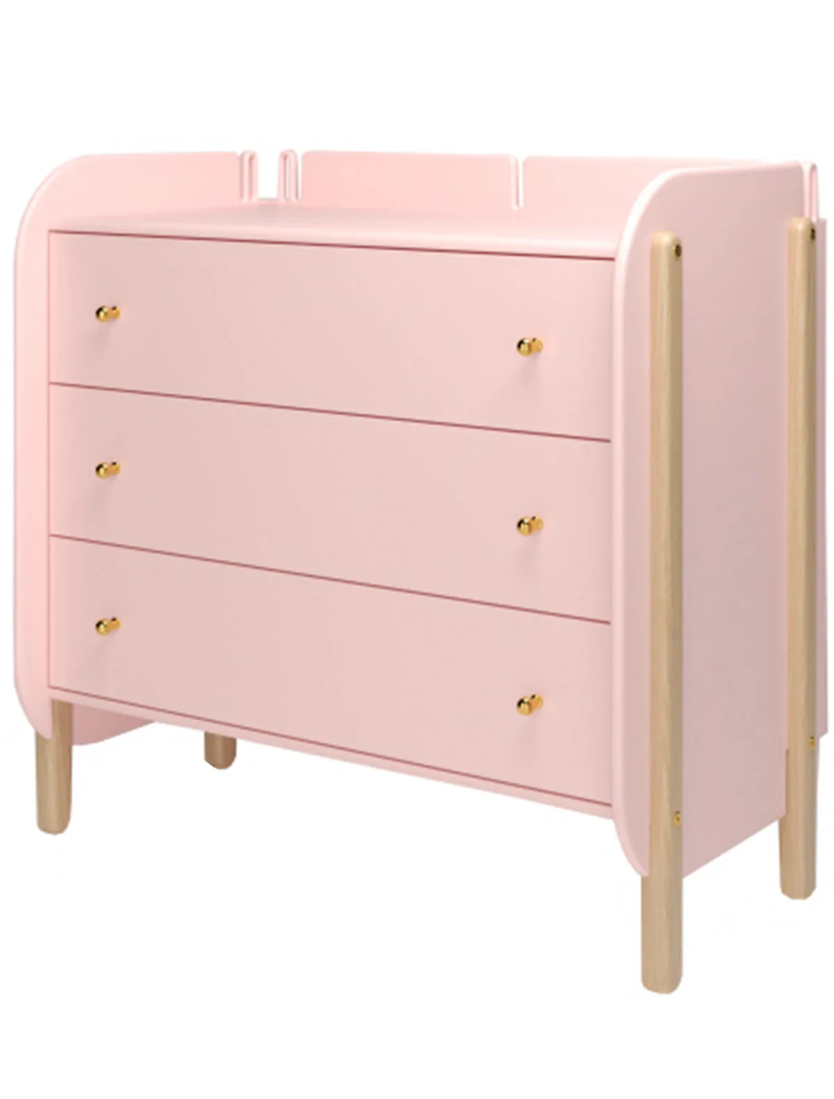 

Комод Baby Chipak, Розовый, 2275109