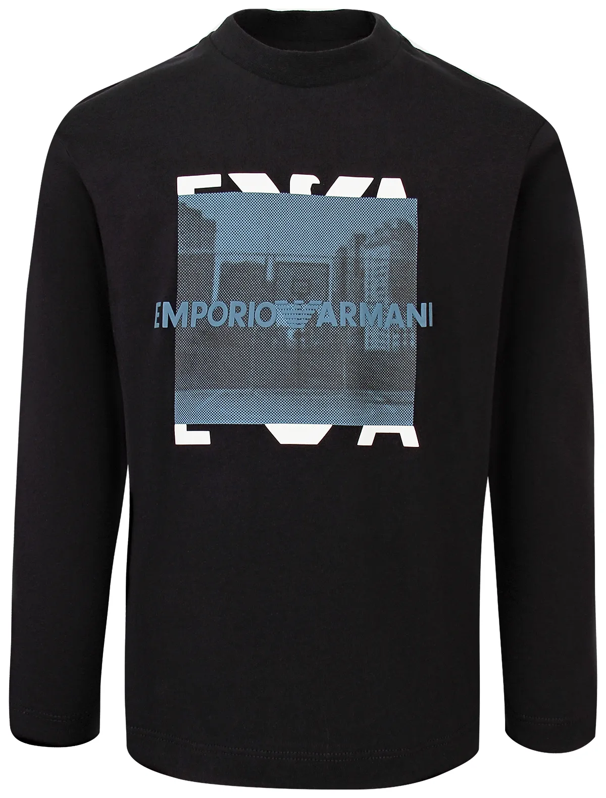 

Лонгслив EMPORIO ARMANI, Синий, 2699133