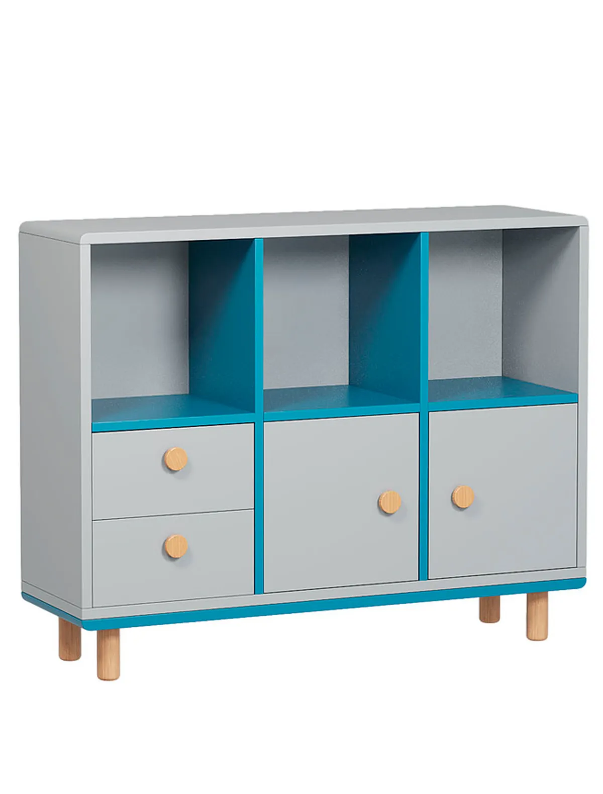 

Стеллаж MOONK, Голубой, 2637523