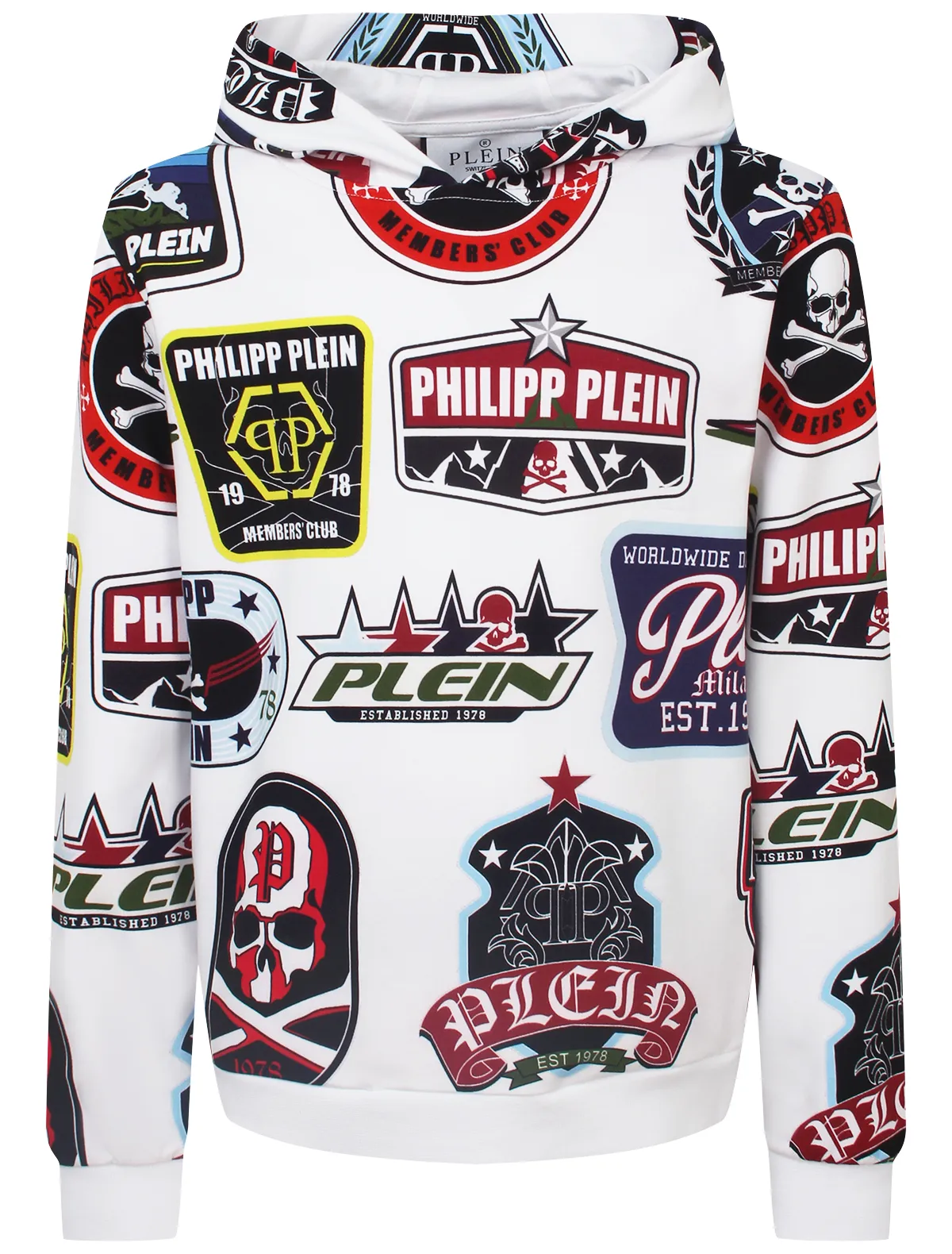 

Худи Philipp Plein, Белый, 2723106