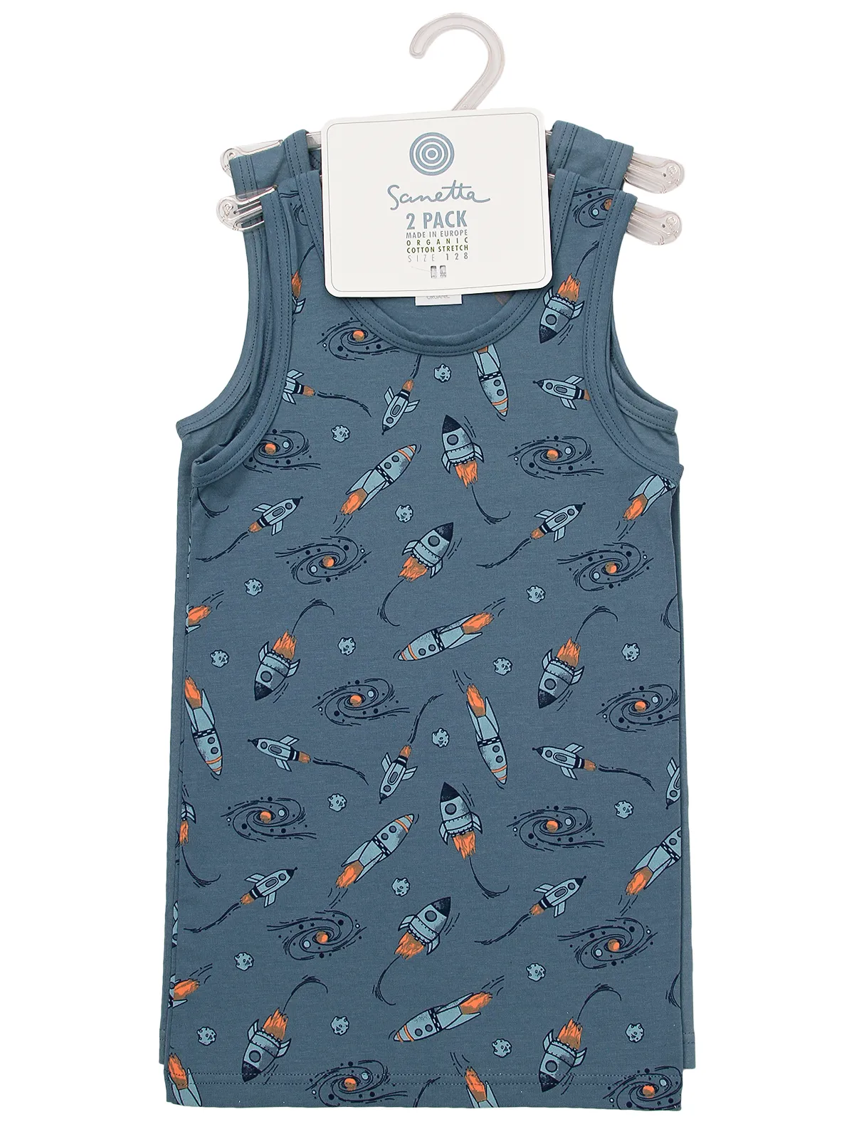 

Майка бельевая Sanetta, Синий, 2591903