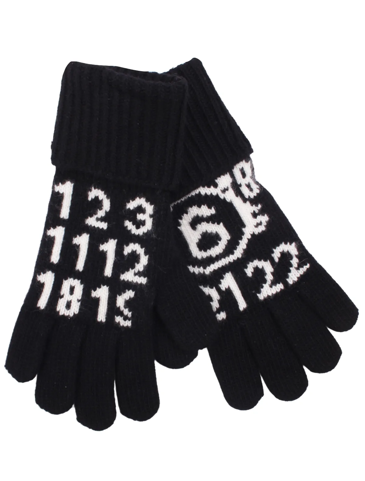 

Перчатки MM6 Maison Margiela, Черный, 2883204