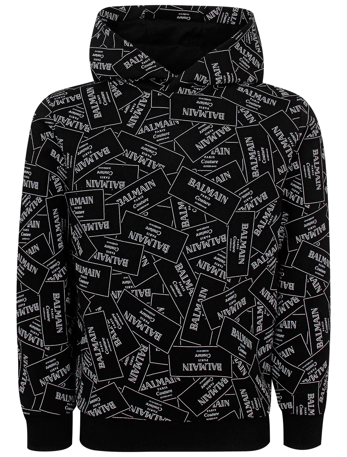 

Худи Balmain, Черный, 2873547