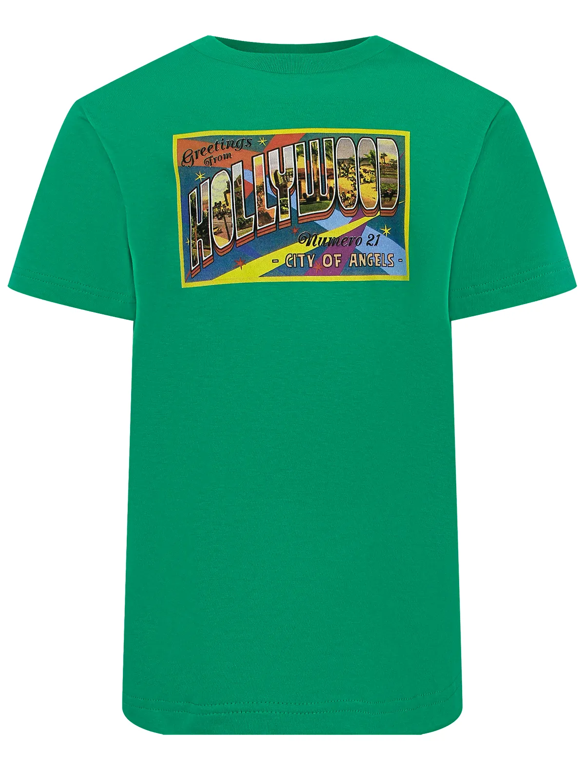 

Футболка №21 kids, Зеленый, 2671034