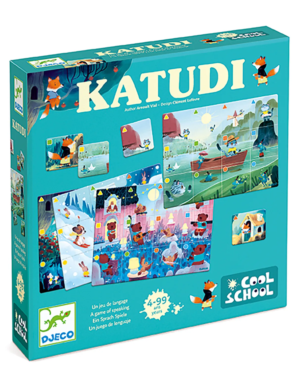 

Настольная игра DJECO, Разноцветный, 2616784