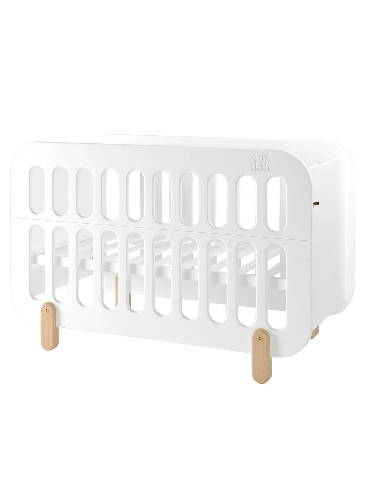 

Кровать Baby Chipak, Белый, 2275179