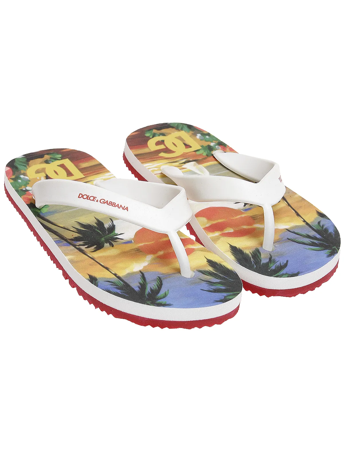 

Шлепанцы пляжные Dolce & Gabbana, Разноцветный, 2543795