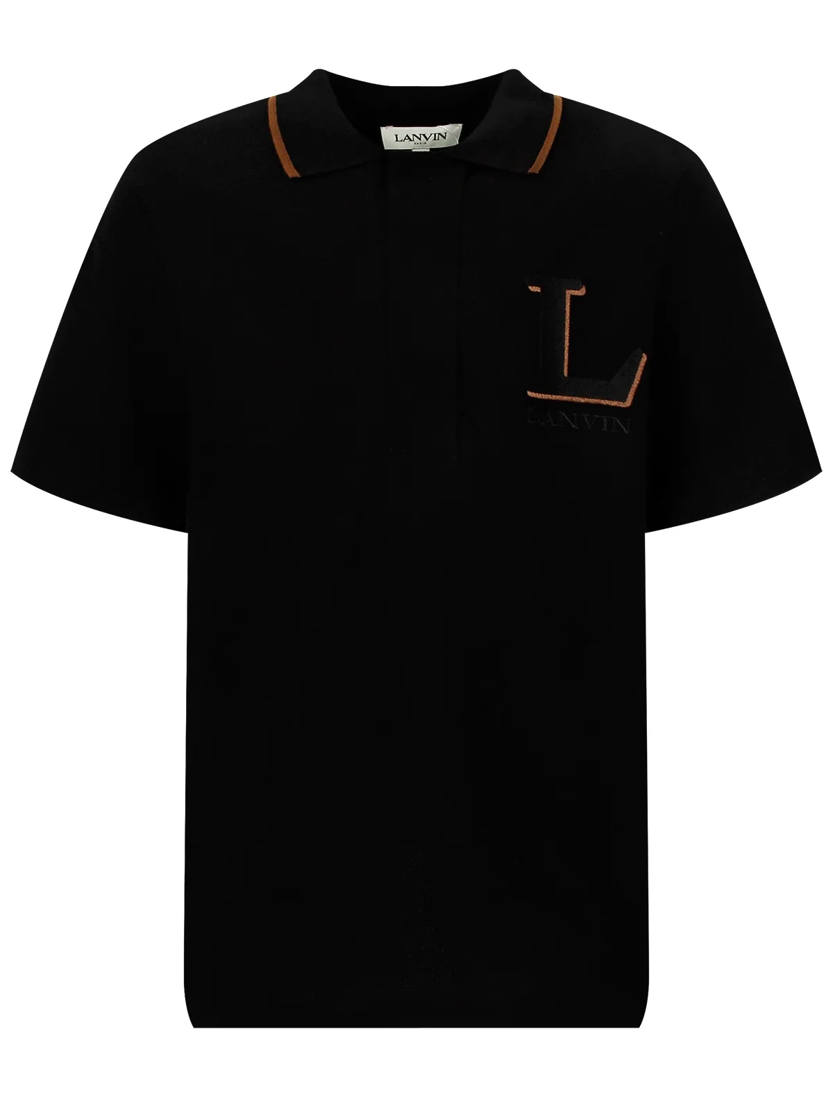 

Поло LANVIN, Черный, 3051439