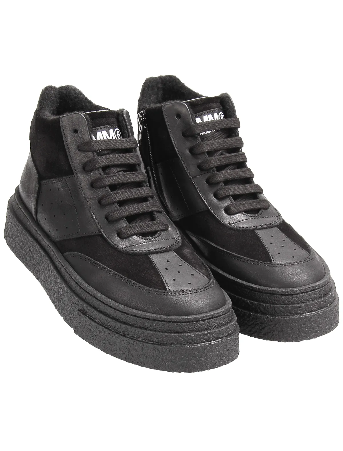 

Кеды MM6 Maison Margiela, Черный, 3000451