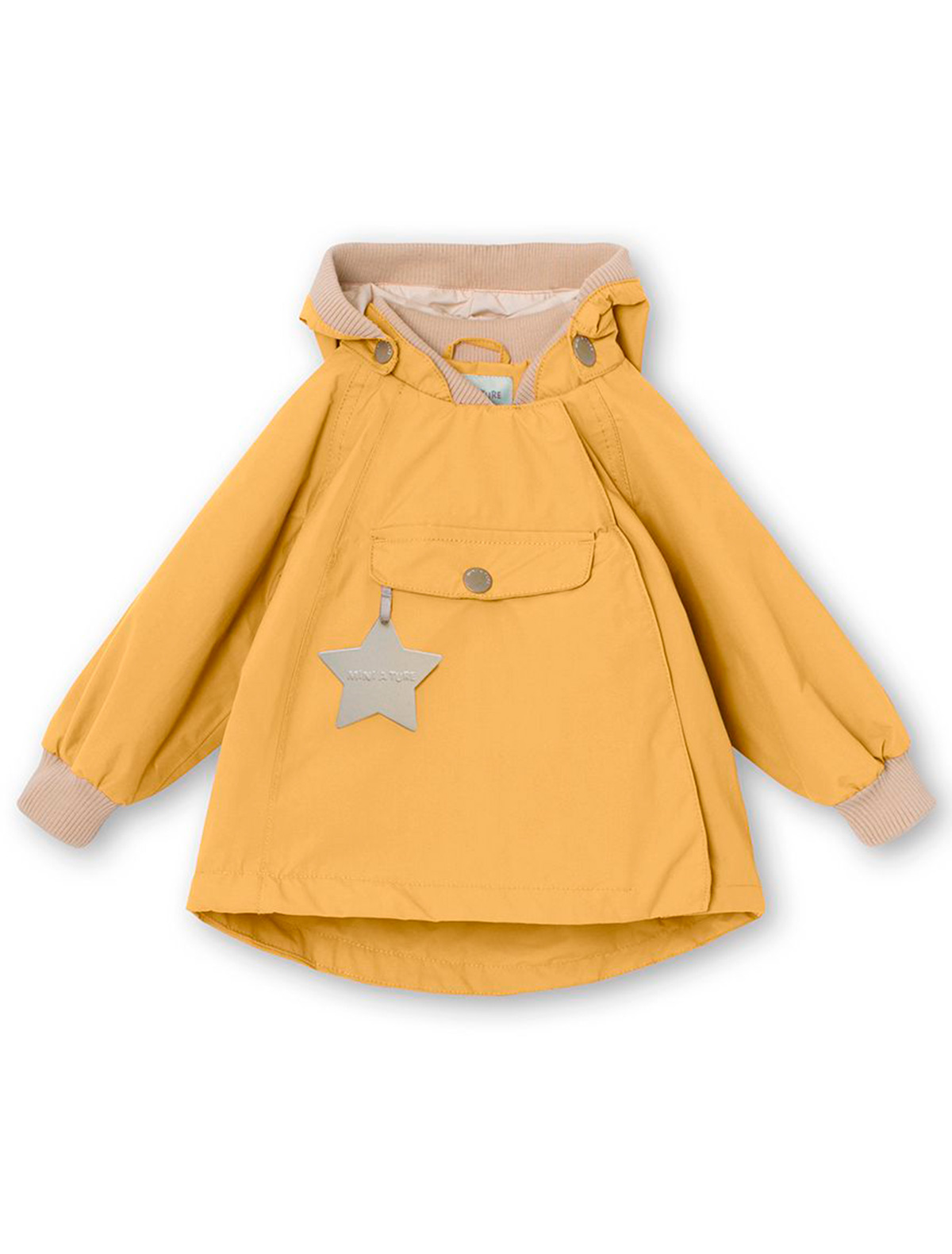 Куртка Mini a Ture 2403539, цвет желтый, размер 12 1074509271390 - фото 1