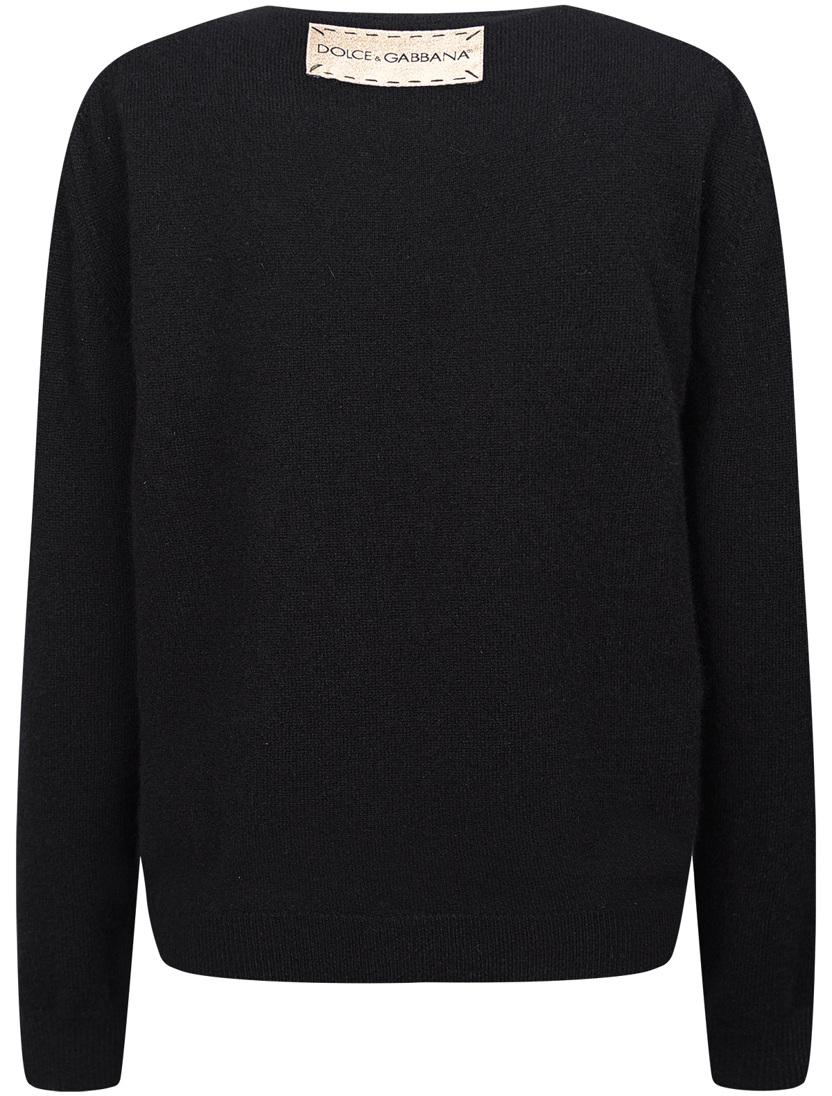 Джемпер Dolce & Gabbana 1845768, цвет черный, размер 6 1261109880392 - фото 3