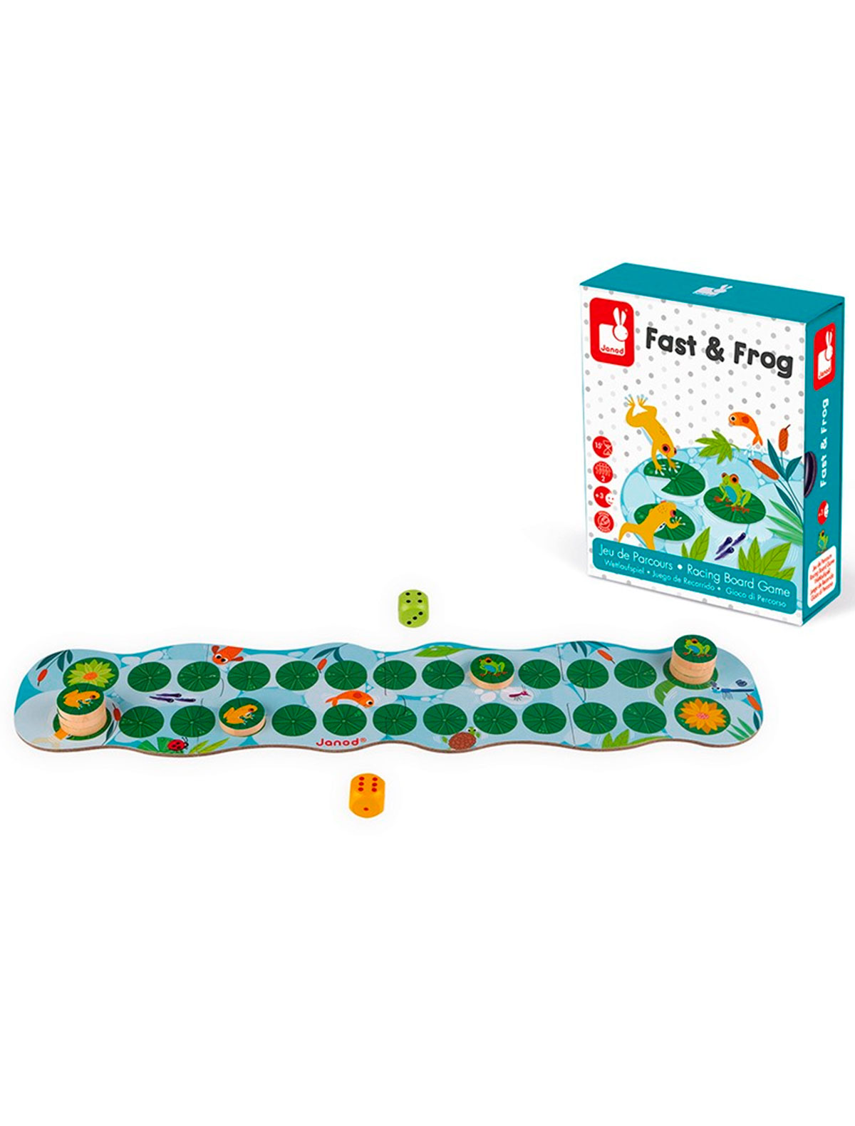 

Настольная игра JANOD, Разноцветный, 2397871
