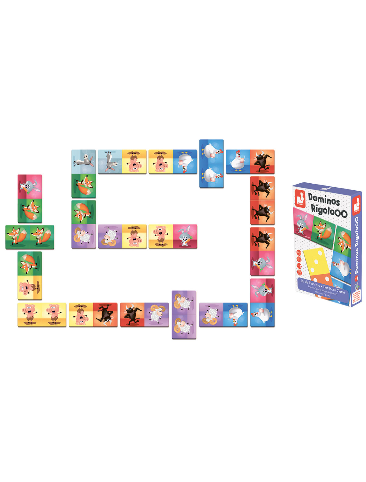 

Настольная игра JANOD, Разноцветный, 2425010
