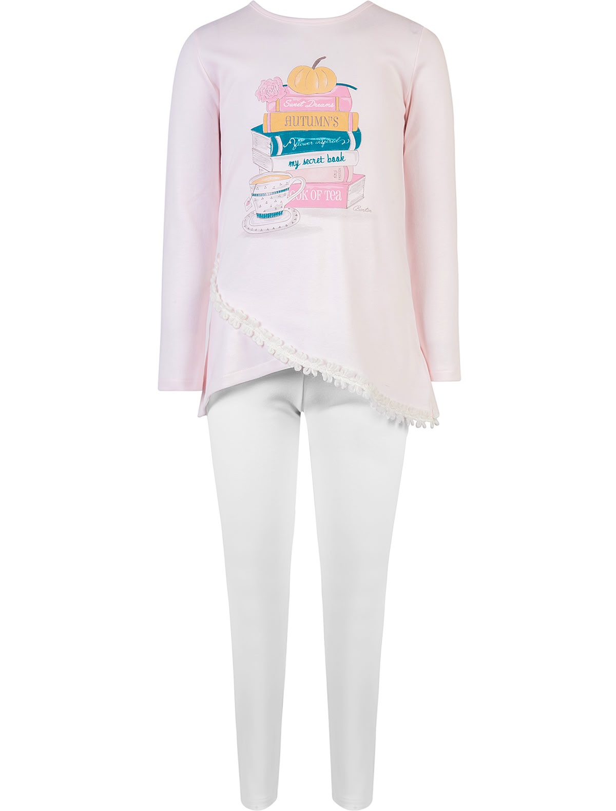 Пижама с принтом книги