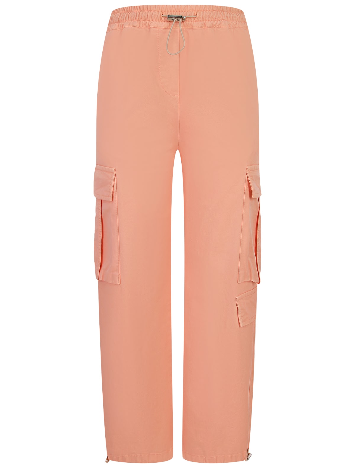 Персиковые брюки карго