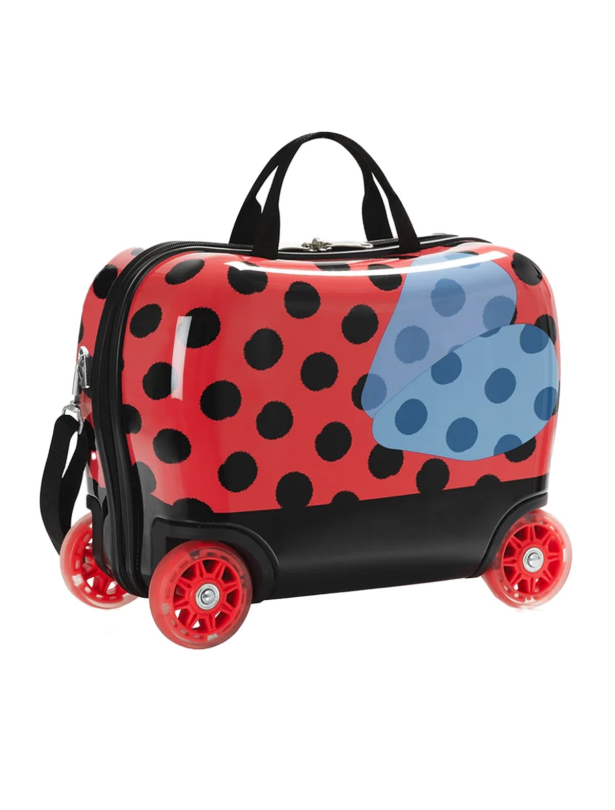Чемодан 4-х колёсный детский Fashion Ride-on Lady Bug