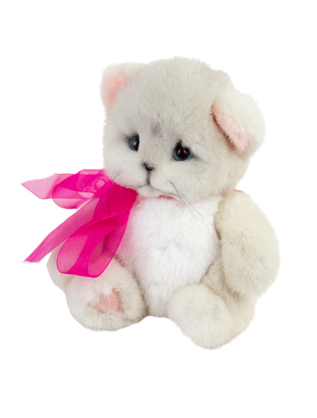 Котик Тедди с бантиком