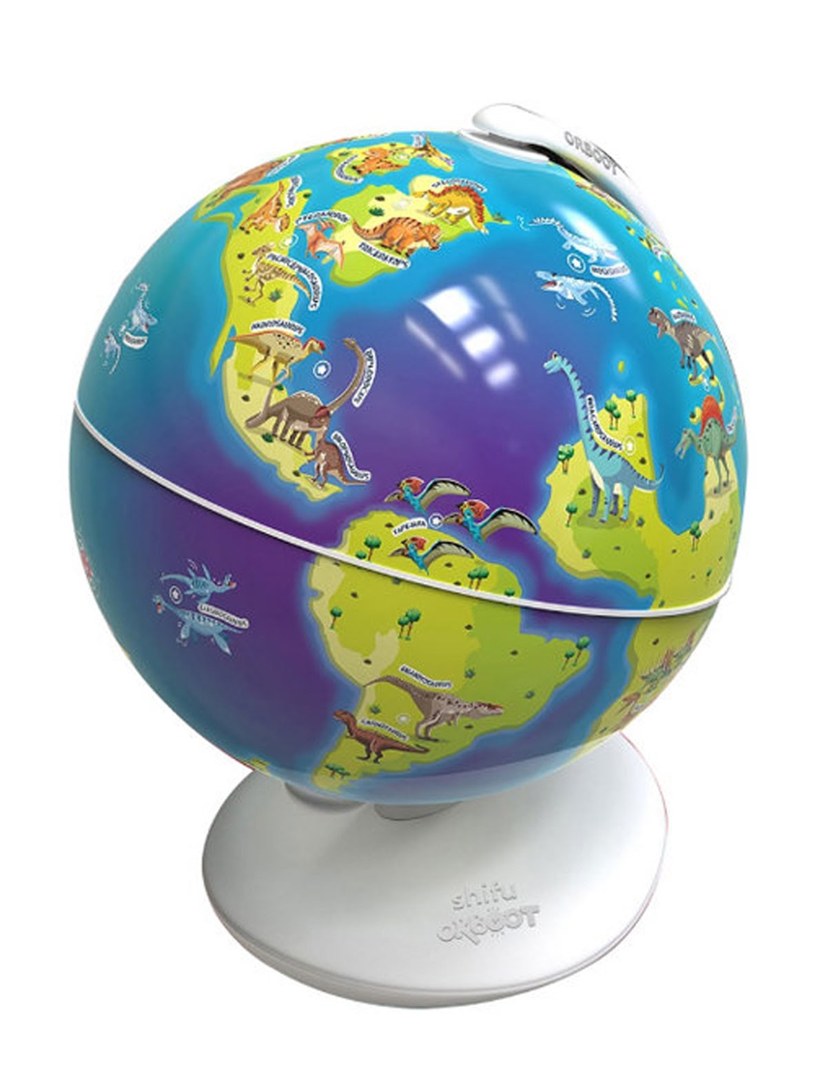 Интерактивный глобус Динозавры