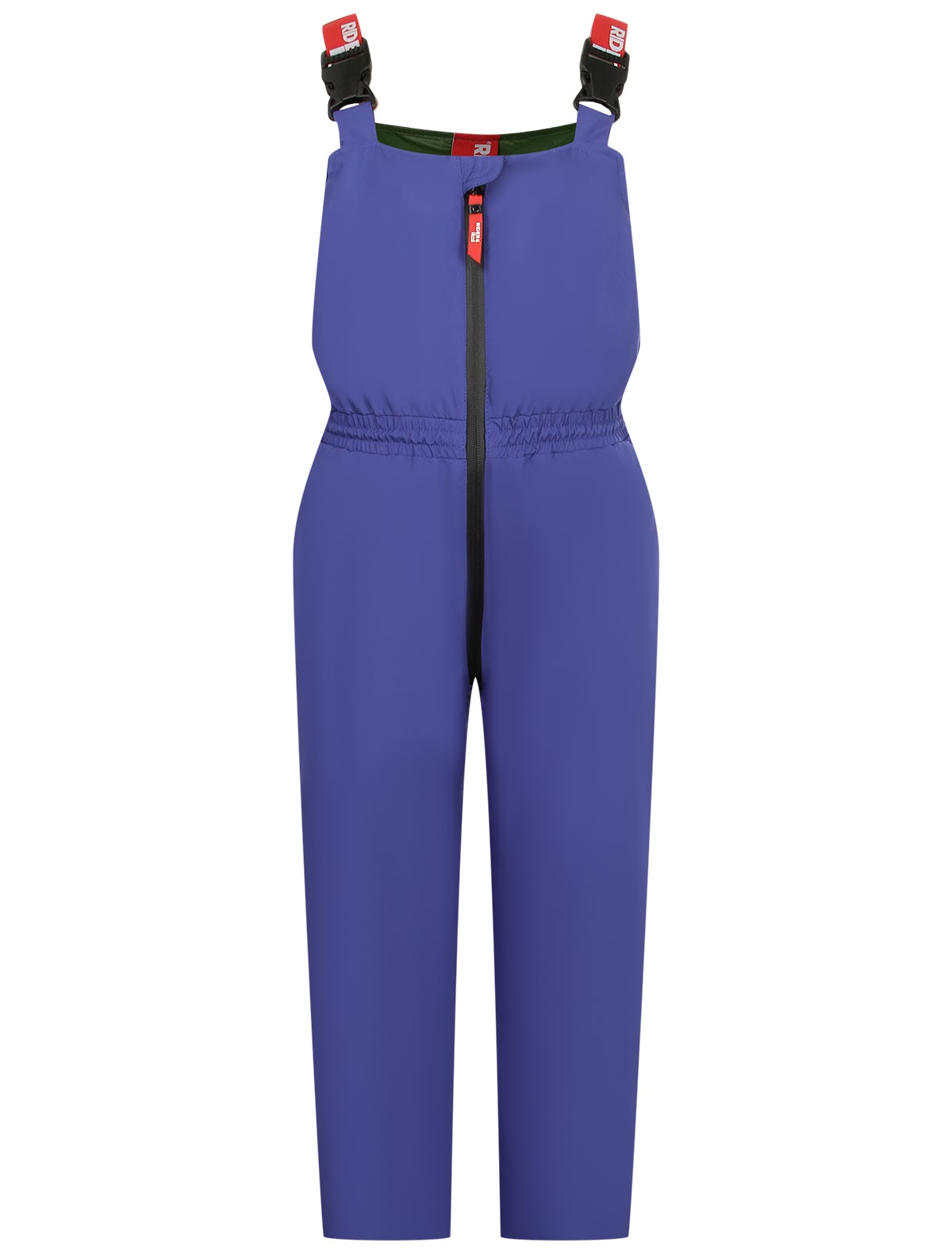 Синий полукомбинезон утепленный