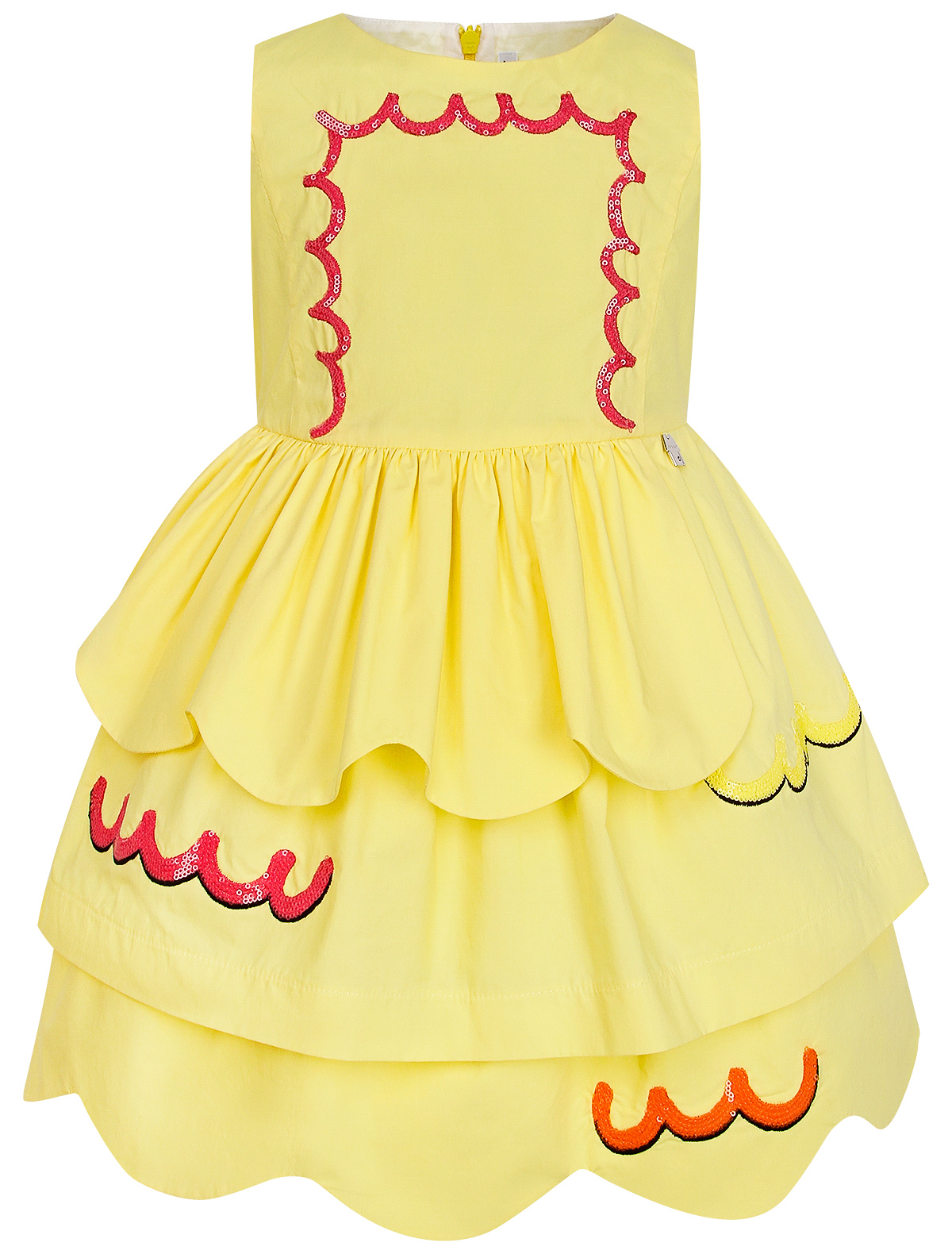 Платье Simonetta желтого цвета