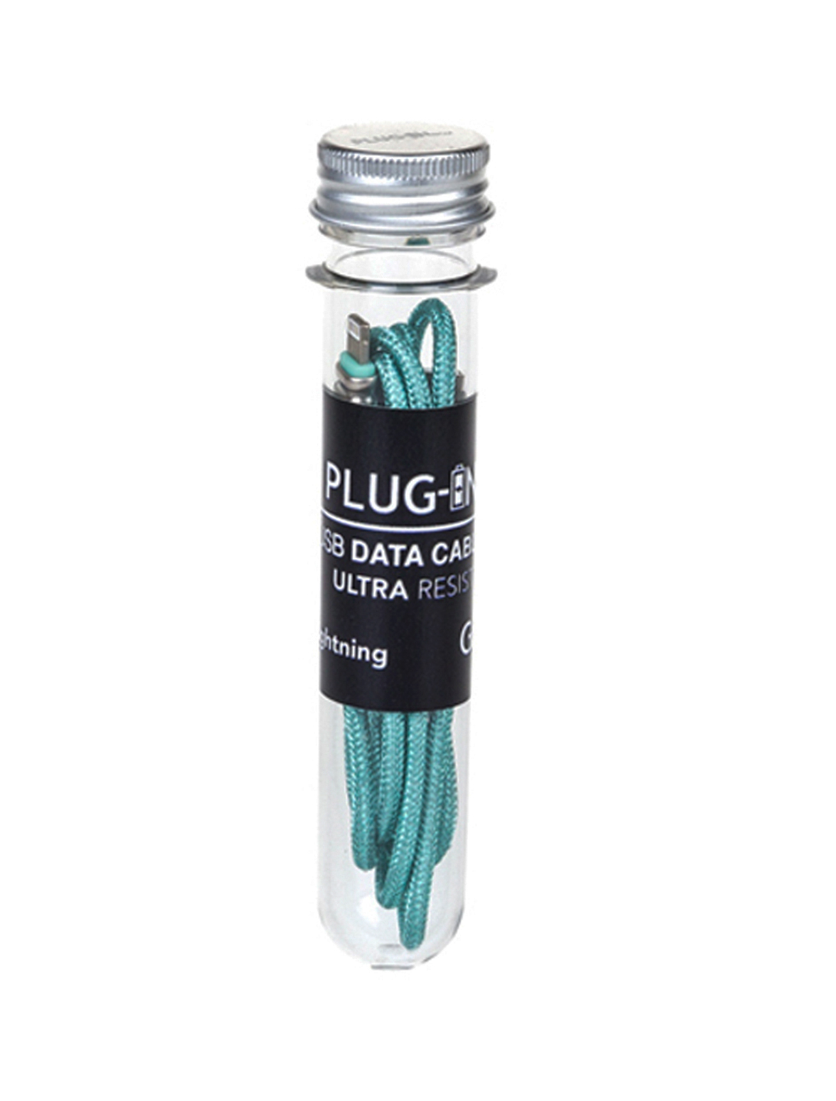 Кабель USB для зарядки PLUG-IN Box 2066396, цвет зеленый 5362228980034 - фото 1