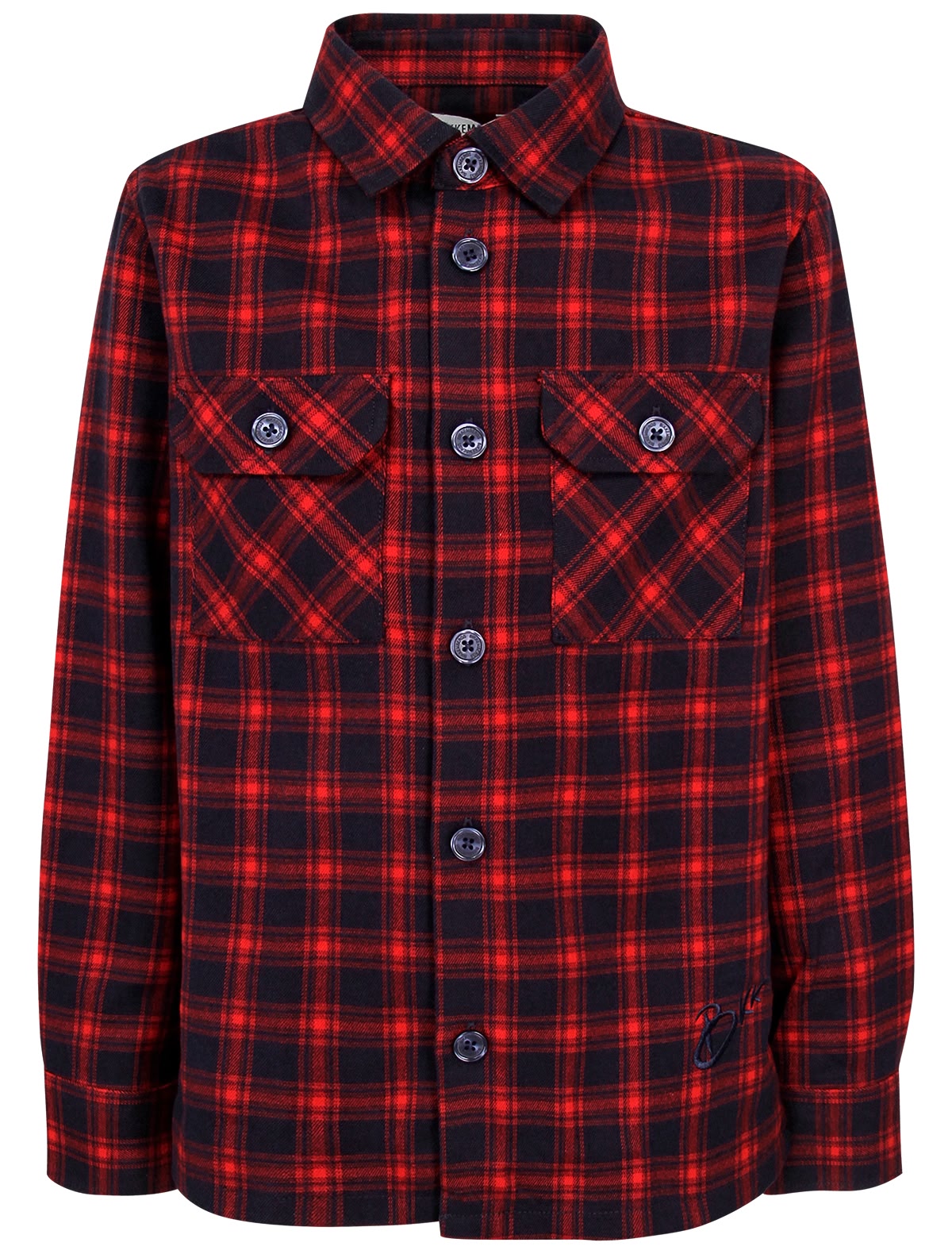 Клетчатая рубашка из хлопка