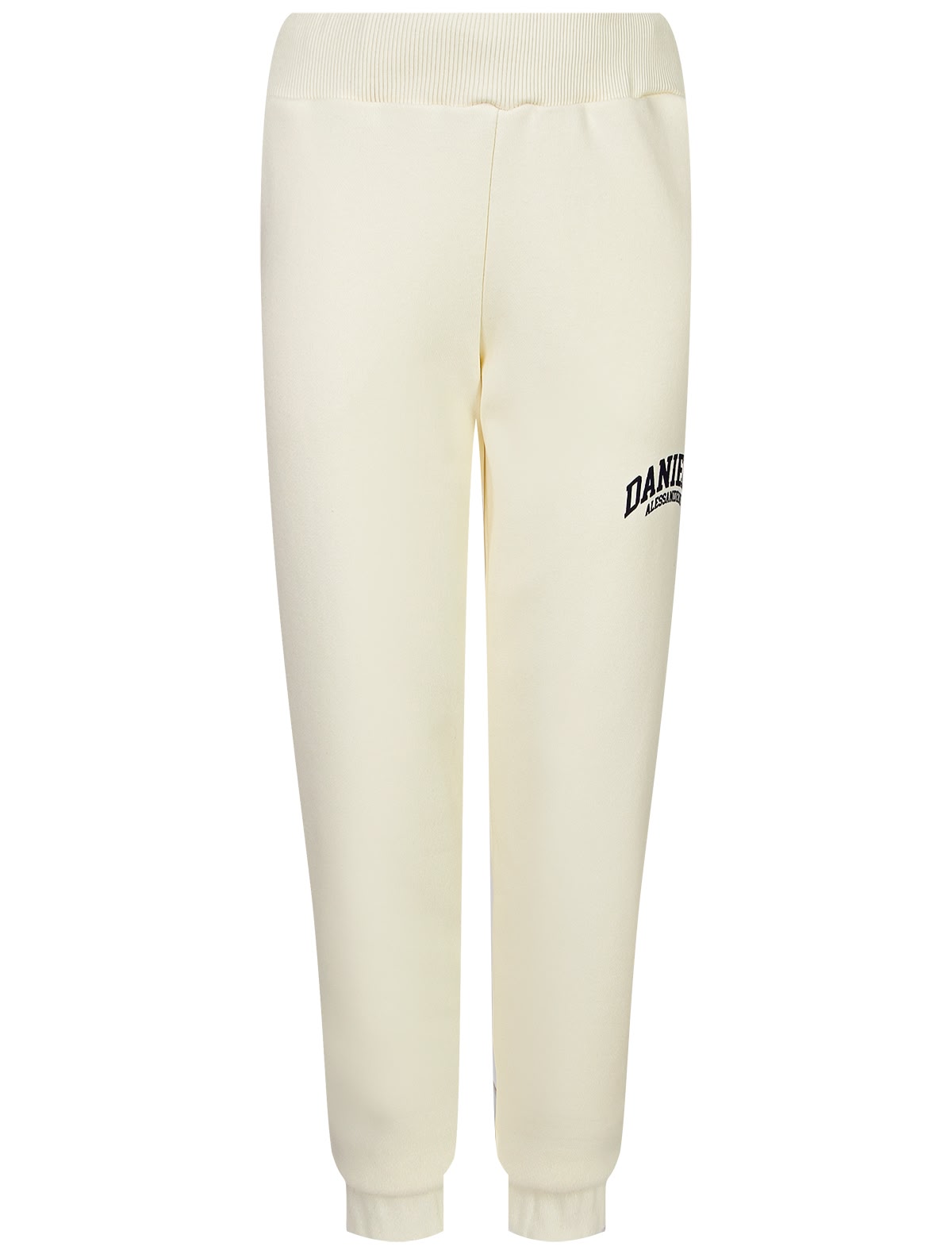 Кремовые спортивные брюки