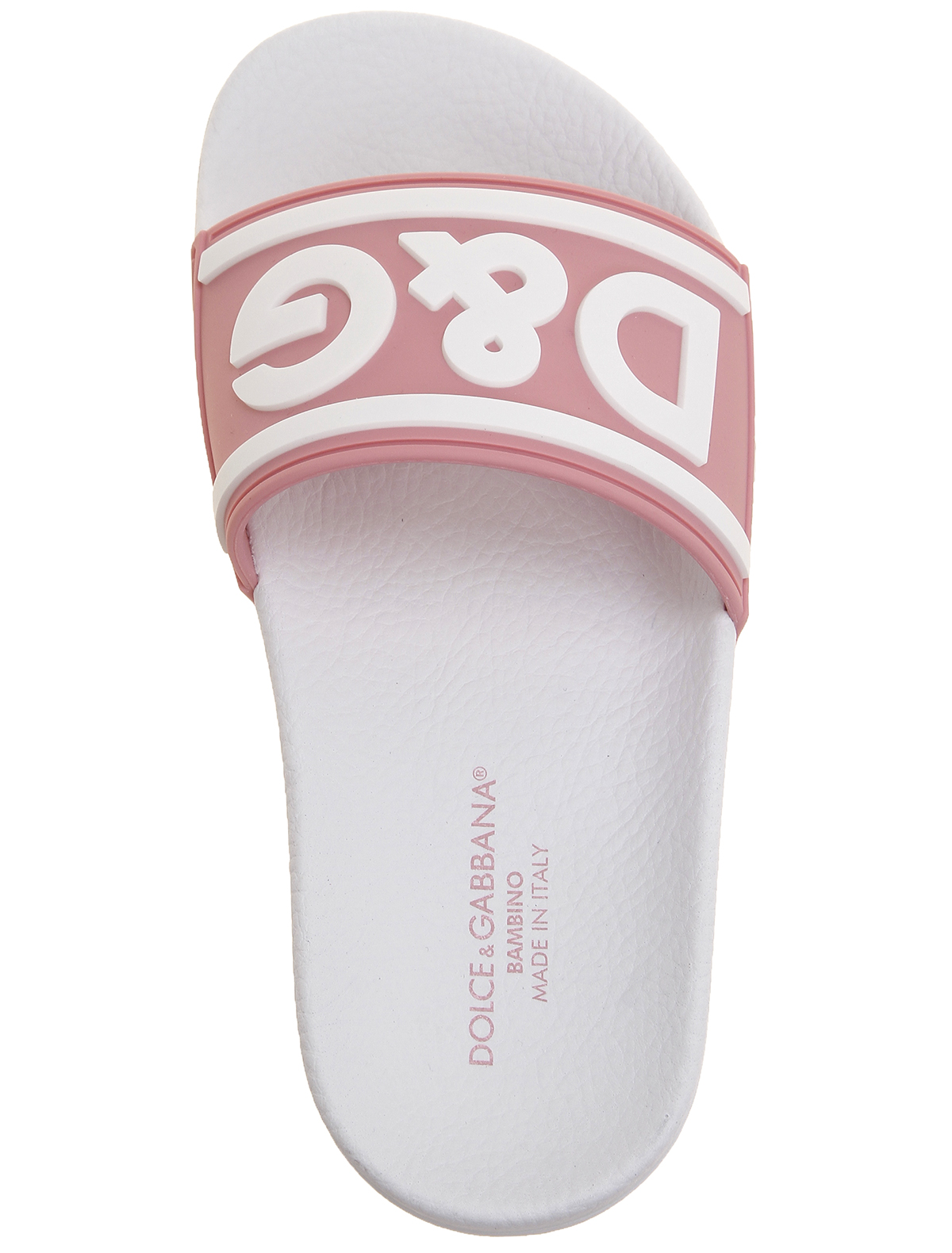 Шлепанцы пляжные Dolce & Gabbana 2528505, цвет розовый, размер 27 2284509370019 - фото 4
