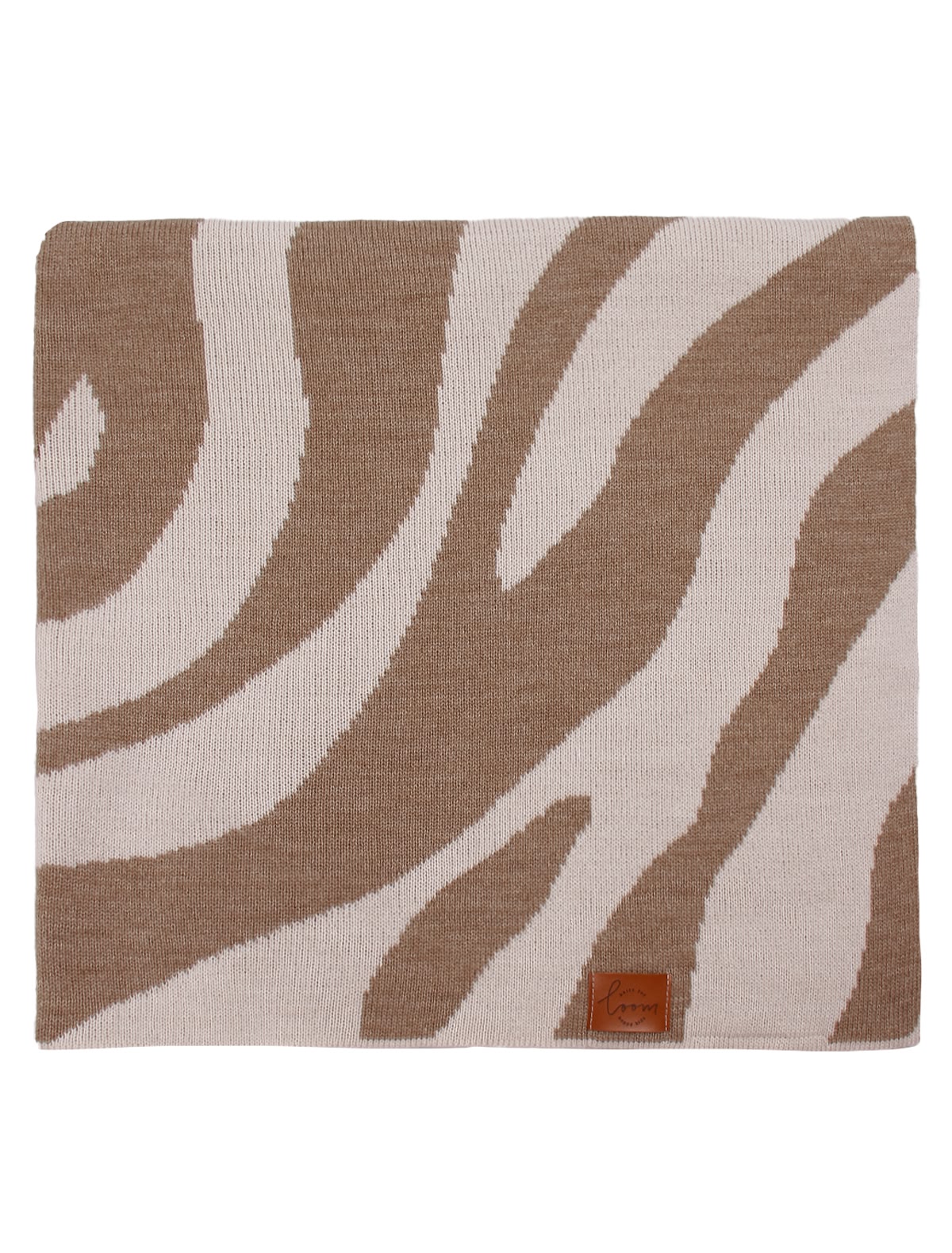 Плед из мериносовой шерсти и акрила