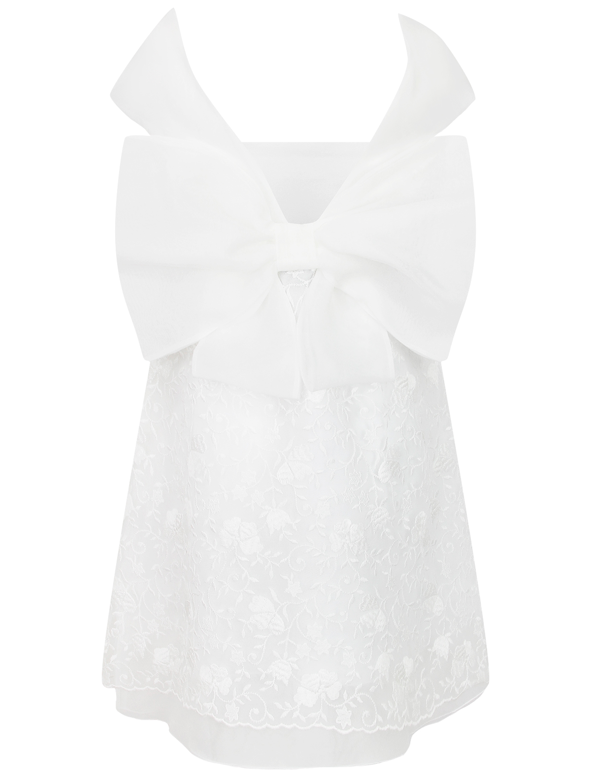 Платье Ermanno Scervino 2671962, цвет белый, размер 7 1054609414989 - фото 3