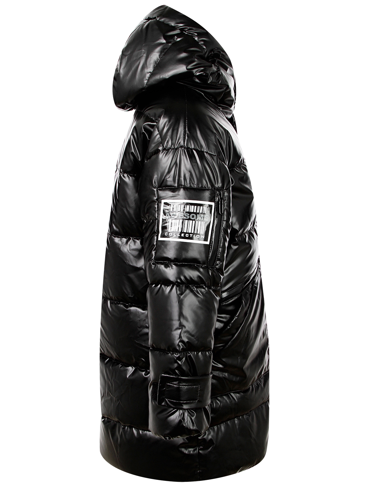Пальто G'N'K 2470712, цвет черный, размер 11 1124519280124 - фото 3