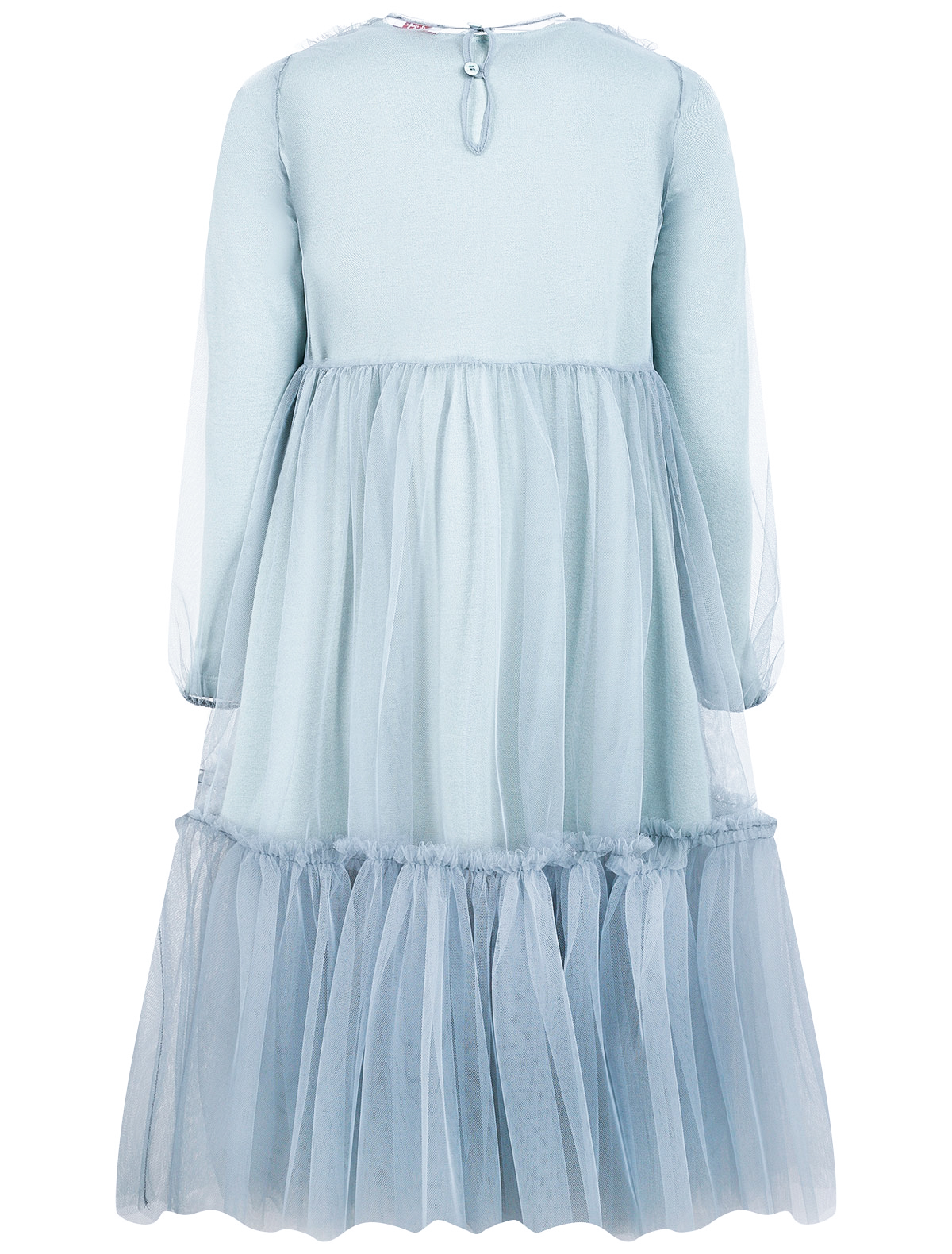 Платье Il Gufo 2244134, цвет голубой, размер 2 1054609081655 - фото 9